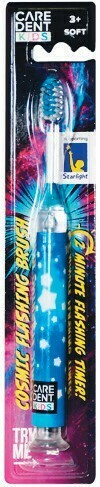 Woolworths Caredent Cosmic Flashing Toothbrush For Kids Pk 1 offer