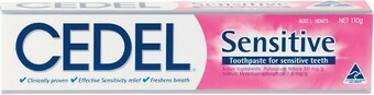 Woolworths Cedel Sensitive Toothpaste 110g* offer