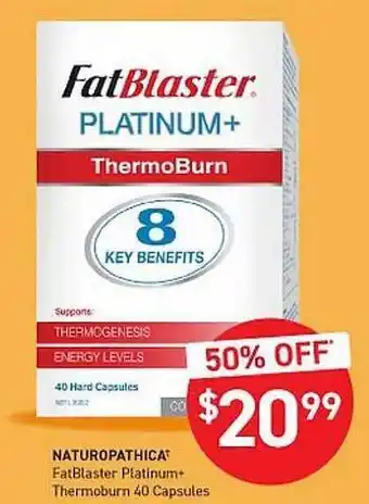 Chemist King Naturopathica fatblaster platinum+ thermoburn offer
