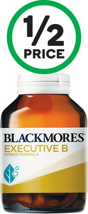 Blackmores Executive B Tablets Pk 125 Offer At Woolworths