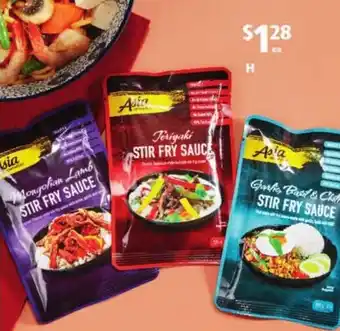 ALDI Asia Specialities Stir Fry Sauces 120g offer