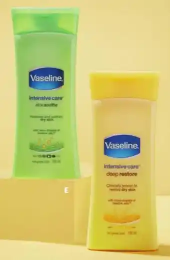 Vaseline Intensive Care Body Lotion 100ml