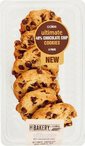 Coles Coles Bakery Cookies 6 Pack or 8 Pack offer
