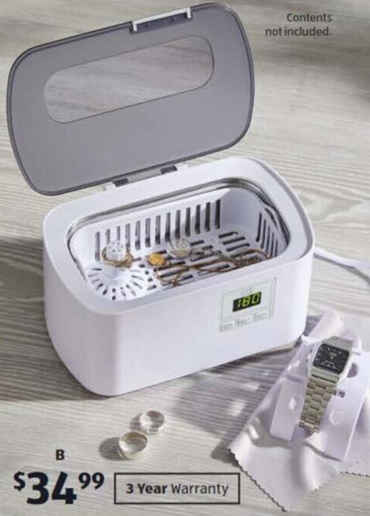 Ultrasonic Cleaner offer at ALDI