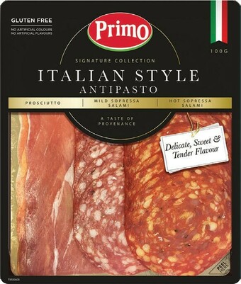 Coles Primo Italian Style Antipasto Platter 100g offer