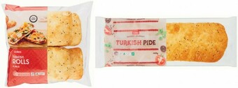 Coles Coles Turkish Pide 400g or Rolls 4 Pack offer