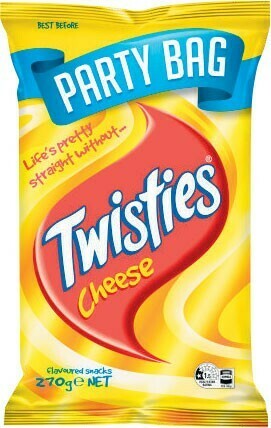 Coles Burger Rings, Twisties or Cheetos Party Bag 150g-270g offer