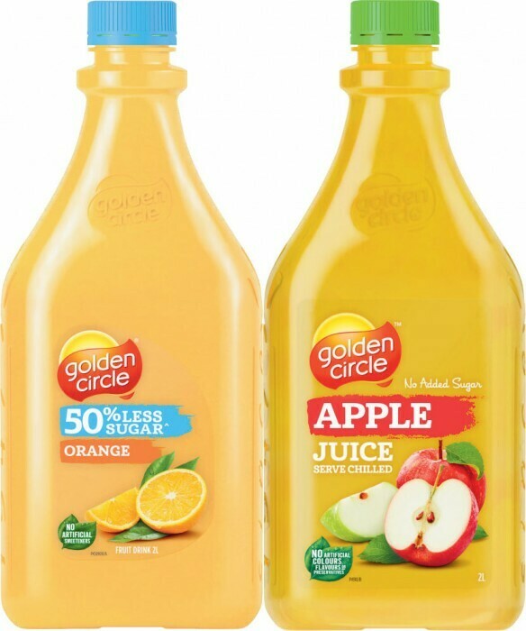 Golden Circle Juice 2 Litre offer at Coles