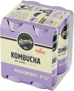 Coles Remedy Kombucha or Functional Drinks 4x250mL or 1.25 Litre offer
