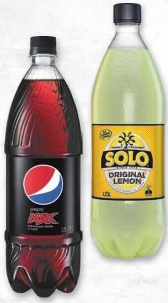 Drakes Pepsi, Solo or Sunkist 1.25lt offer