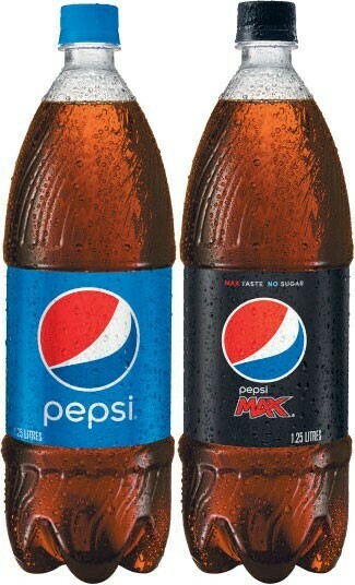 Coles Pepsi, Sunkist or Solo Soft Drink 1.25 Litre offer