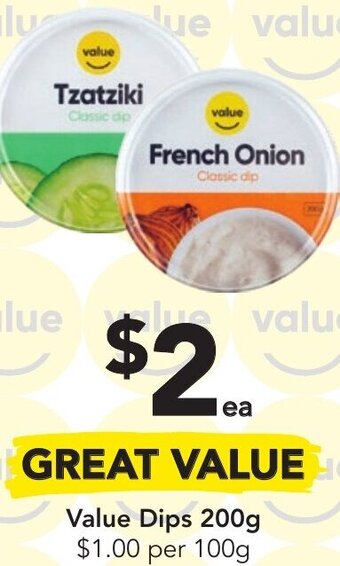 Drakes Value Dips 200g offer