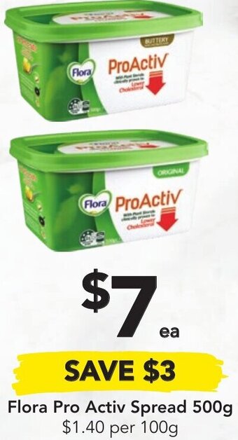 Flora Pro Activ Spread 500g