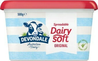 Coles Devondale Dairy Soft Blend Tub 500g offer