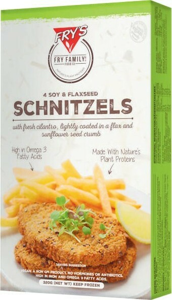 Fry’s Soy & Flaxseed Schnitzels 320g