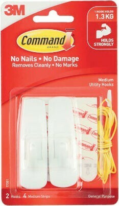 Coles 3M Command Hooks Medium 2 Pack offer
