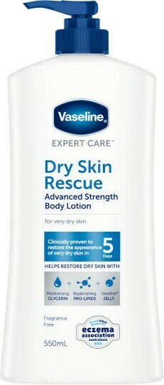 Coles Vaseline Expert Care Dry Skin Rescue Advanced Strength Body Lotion 550mL offer