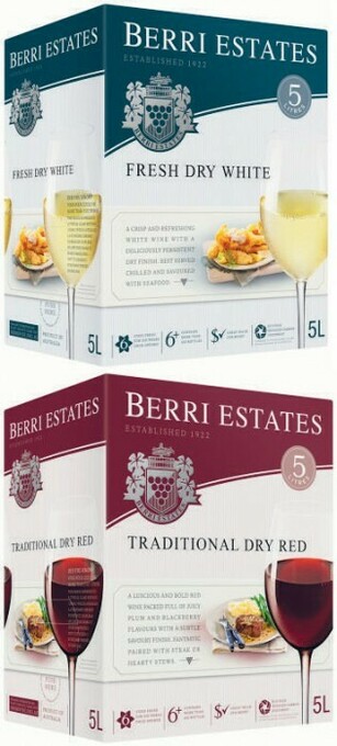 Coles Berri 5 Litre Cask Varieties offer
