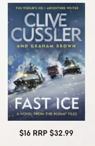 Target Clive Cussler Fast Ice offer