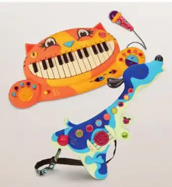 Target B Toys Meowsic Keyboard/ Woofer Hound Dog Guitar offer