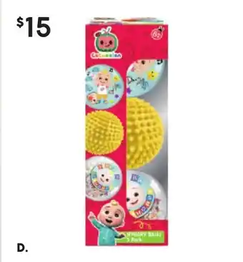 Target Sensory Ball Pack Set of 3 offer
