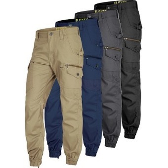 Eleven combat stove pipe cargo pants