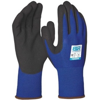 RSEA Safety Blue rapta the general - nitrile foam palm gloves offer