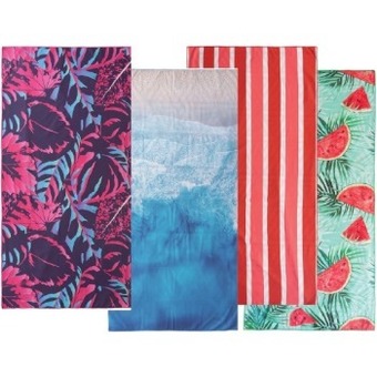 Anaconda We love summer sand free beach towel offer