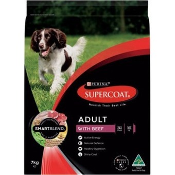 IGA Supercoat smart blend dry dog food 6.7-7kg selected varieties offer
