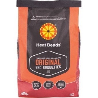 IGA Heat beads original bbq briquettes 4kg offer