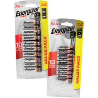 IGA Energizer max aa 16 pack or aaa 14 pack batteries offer