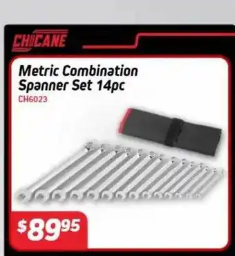 Metric combination spanner set 14pc