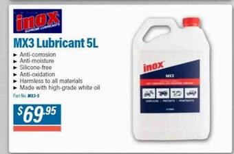 Inox mx3 lubricant 5l