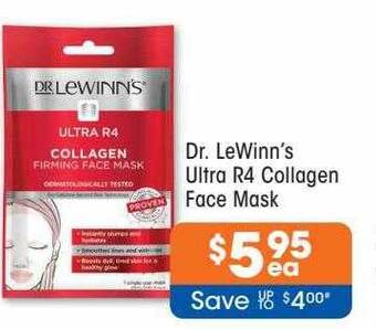 Good Price Pharmacy Dr. lewinn's ultra r4 collagen face mask offer