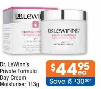 Good Price Pharmacy Dr. lewinn's private formula day cream moisturiser 113g offer