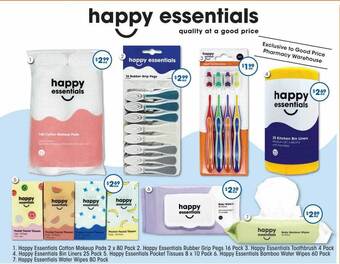 Good Price Pharmacy Happy essentials offer