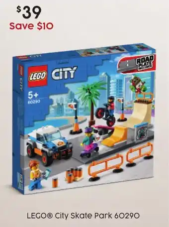 Target Lego City Skate Park 60290 offer
