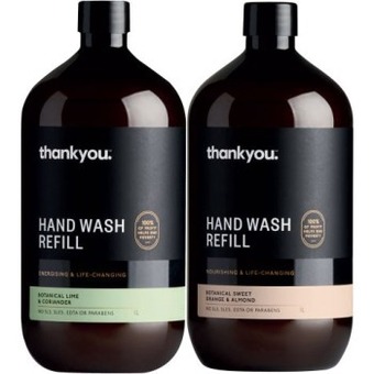Coles Thankyou hand wash refill 1 litre offer
