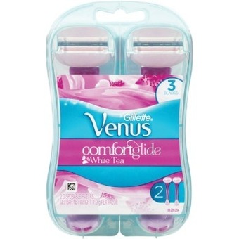 Coles Gillette venus white tea comfortglide disposable razors 2 pack offer