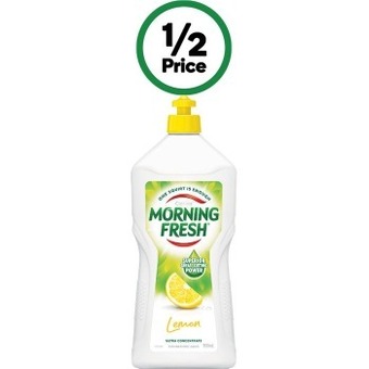 Woolworths Morning fresh dishwashing liquid 900ml offer