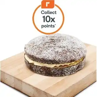 Woolworths Lamington sponge with fresh cream & jam# offer