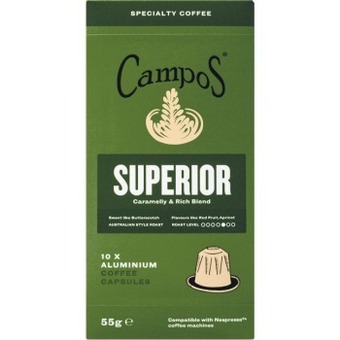 Woolworths Campos coffee capsules pk 10 offer