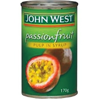 Woolworths John west passionfruit pulp in syrup 170g offer