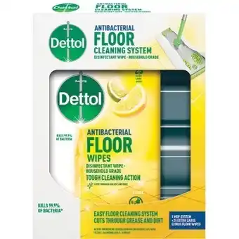 Woolworths Dettol antibacterial floor cleaning system offer