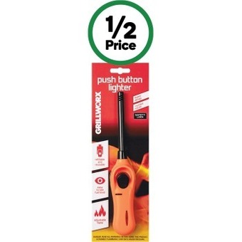 Woolworths Grillworx push button lighter pk 1 offer