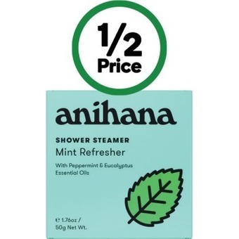 Woolworths Anihana shower steamer 50g offer