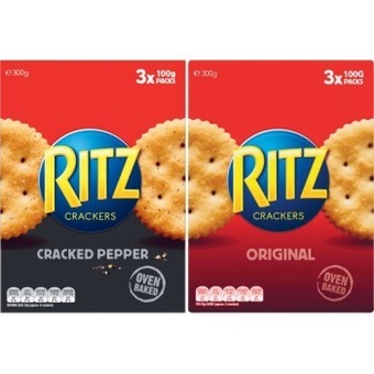 Coles Ritz crackers 300g offer