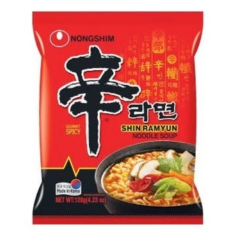 Coles Nongshim noodle soup 120g offer