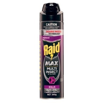 Coles Raid max pest multi insect killer spring meadow 300g offer