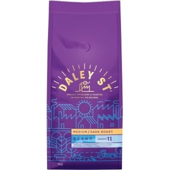 Coles Daley st coffee beans or ground 1kg offer